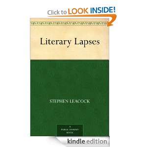 Start reading Literary Lapses 