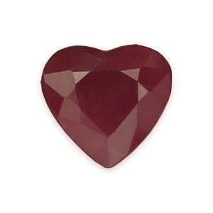   83cts Natural Genuine Loose Ruby Heart Gemstone 