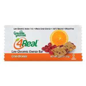  Cran Orange Low Glycemic Energy Bars  (20 Bars) Health 
