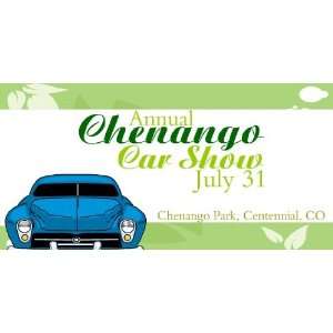    3x6 Vinyl Banner   Annual Chenango Car Show 