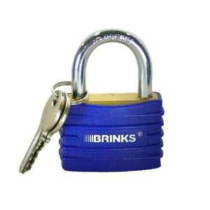  Brinks 181 40501 4 1.5 Covered Solid Brass Padlock