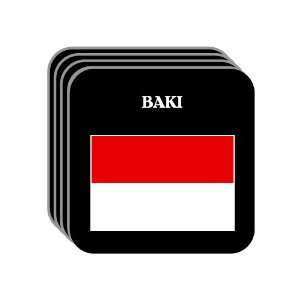  Indonesia   BAKI Set of 4 Mini Mousepad Coasters 