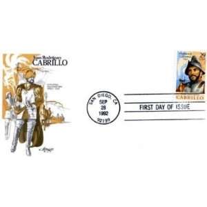  Juan Rodriguez Cabrillo Stamp Envelope 