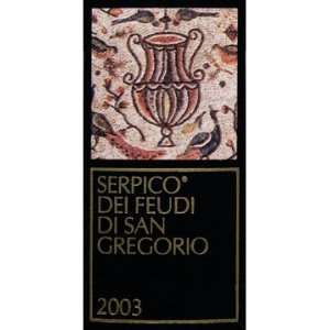  2003 Feudi di San Gregorio Irpinia Serpico Aglianico 750ml 
