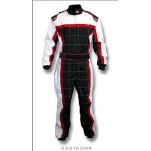  K1 Karting Suit Level 2 Red/BlackWhite Automotive
