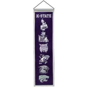  NCAA Kansas State Wildcats Heritage Banner Sports 