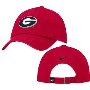  Georgia Red Unstructured Cap by Nike