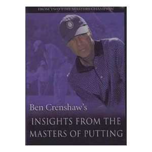    Dvd Insights From The Masters   Golf Multimedia