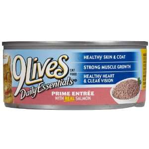  9Lives Prime Entree   Salmon   24 x 5.5 oz