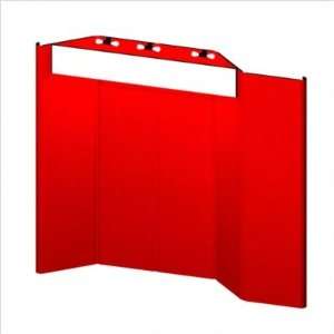  Hero H12 Full Height Exhibit Panel with Curved Edges and 