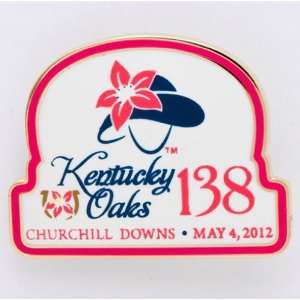  Kentucky Oaks Official 138th Logo Lapel Pin Sports 