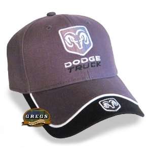  Dodge Truck Hat Cap Gray/Black (Apparel Clothing) RAM 
