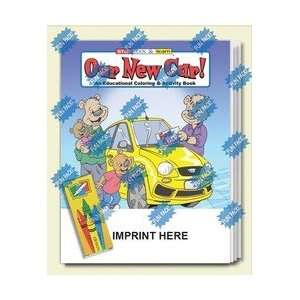  0574 FP    OUR NEW CAR COLORING AND ACTIVITY BOOK FUN PACK 