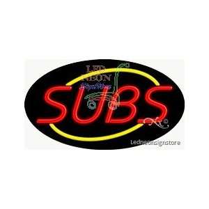  Subs Neon Sign