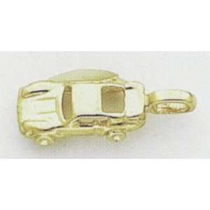  14kt Yellow Gold Sports Car Charm   A9394 Jewelry