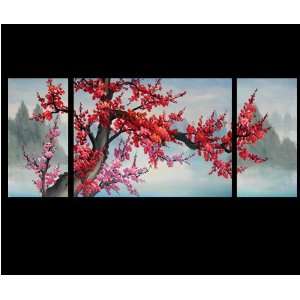  Modern Abstract Paintings on Canvas Cherry Blossom 