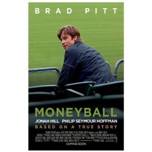  MoneyBall Poster   2011 Movie Promo Flyer   11 X 17 Brad 