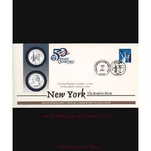  2001 New York Official First Day Coin Cover (Q20 