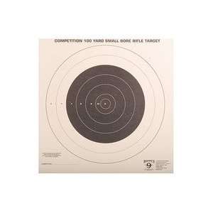  Hoppes Official Competition Target Rifle 100 Yard Small 