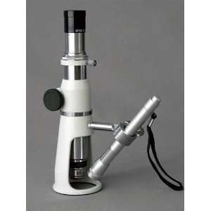 AmScope 20x 50x 100x Stand / Shop / Measuring Microscope + Lite 