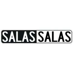   NEGATIVE SALAS  STREET SIGN