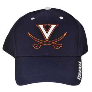  NCAA VIRGINIA CAVALIERS CAVS NAVY BLUE HAT CAP NEW ADJ 