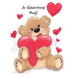   Cards 4 pack, A Valentine Hug 10954