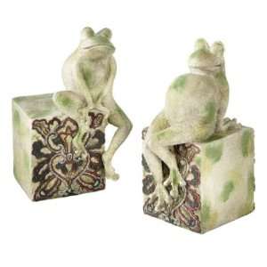  Frog Garden Statue Case Pack 2