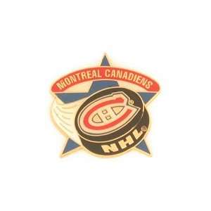  Hockey Pin   Montreal Canadiens Slapshot Star Pin Sports 