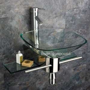  Discount Modern Bathroom Vanities Glass Vessel Sink Combo 