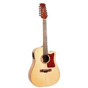 Sierra Northstar SS112CE 12 Strings Acoustic Guitar 