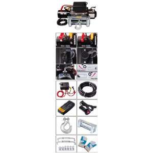  Recovery 8000 12v Remote Control Electric Winch