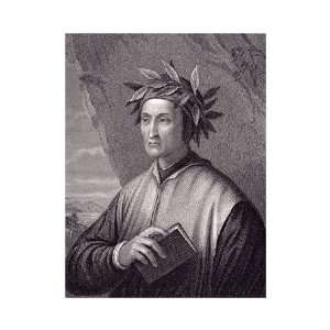  Dante Aligheri (1265 1321) by Unknown 16.25X20.00. Art 