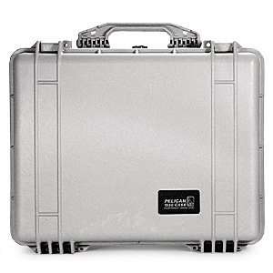    Pelican Medium Silver Case 1554 with 1550 004 180 Electronics