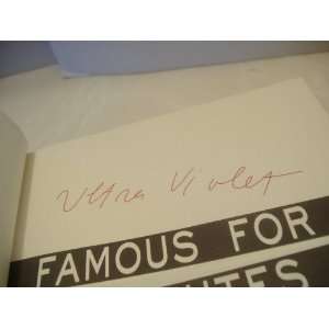 Ultra Violet, Famous For 15 Minutes My Years With Andy Warhol 1988 