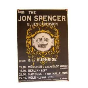   Jon Spencer Blues Explosion Poster The Concert John 