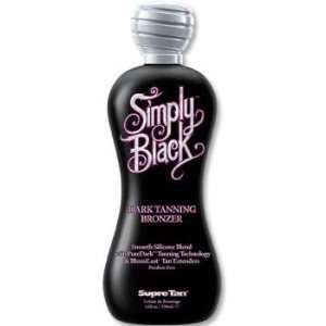  Supre Simply Black Tanning Lotion 12oz Beauty