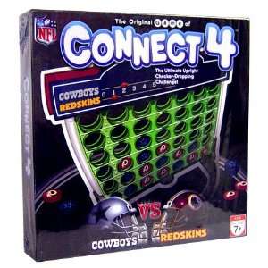  NFL Connect 4 Cowboys vs. Redskins Edition Toys & Games
