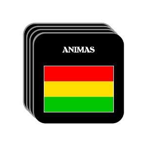  Bolivia   ANIMAS Set of 4 Mini Mousepad Coasters 