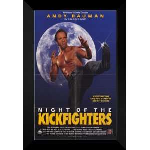  Night of the Kickfighters 27x40 FRAMED Movie Poster   A 