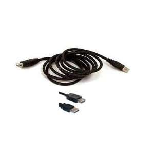   Wireless 10 FT Hi Speed USB 2.0 Female To Male Extension Cable (Black