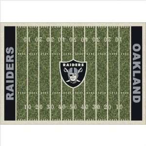  NFL Homefield Oakland Raiders Football Rug Size 310 x 5 