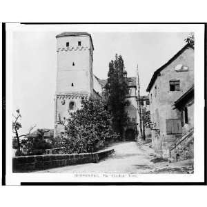    Nuremburg. The heathen tower,Germany 1860s