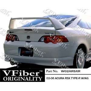  Acura RSX 02 06 HB VFiber FRP TypeR 1pc Wing Automotive