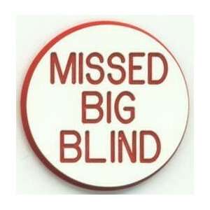  Missed Big Blind Button For Poker Games