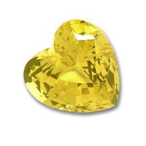   Chatham Created Cultured Yellow Sapphire Color #2 Weighs 3.13 3.83 Ct