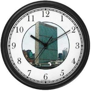 United Nations Building NYC (JP6) Famous Lankmarks Clock by WatchBuddy 