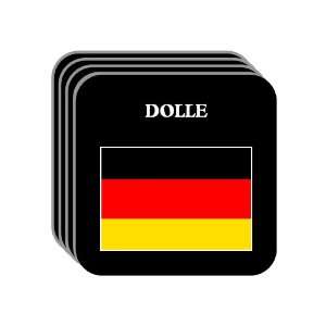  Germany   DOLLE Set of 4 Mini Mousepad Coasters 