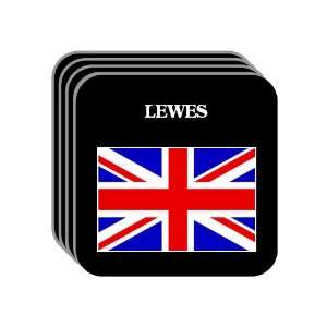  UK, England   LEWES Set of 4 Mini Mousepad Coasters 