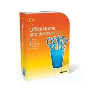  Microsoft Office Home and Business 2010 Traditional Disc 
